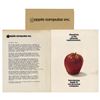 Image 1 : Steve Jobs: Apple II (3) Early Ephemera Items