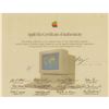 Image 1 : Steve Wozniak Signed Apple IIGS Certificate of Authenticity