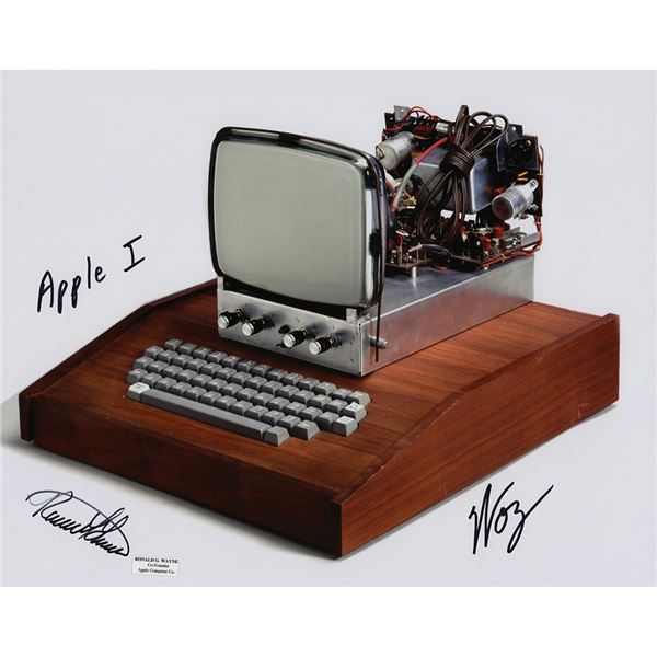 Steve Wozniak and Ron Wayne Signed Photograph