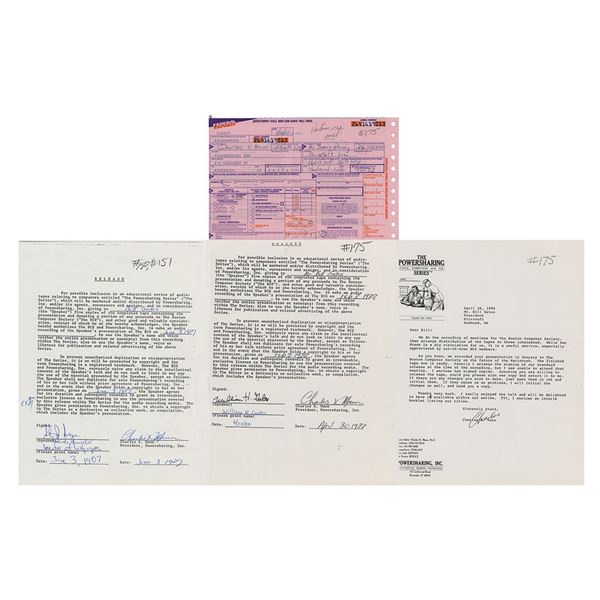 Bill Gates Document Signed