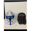 Image 1 : Star Wars Rouge 1 Imperial Death Trooper  And Captain Rex Helmets Both Missing Back Strap Pieces