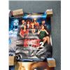 Image 2 : Lot of 9 Vintage Movie Posters Tomb Raider,Swim Fan, Apocolypse Now Etc