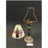 Image 2 : 14" Tall Coca Cola Candle Holder with Glass Shade
