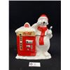 Image 1 : 11" t Coca Cola Polar Bear and Vending Machine  Cookie Jar