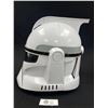 Image 2 : Star Wars Clone Storm Trooper Talking Voice Changer Helmet Hasbro 2008