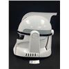 Image 2 : Star Wars Clone Storm Trooper Talking Voice Changer Helmet Hasbro 2008