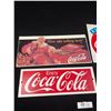 Image 2 : Vintage Coca Cola Lot. Stickers/Decals, Advertsiment etc