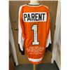 Image 2 : Philidelphia Flyers Bernie Parent Signed Jersey with authentication