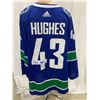 Image 2 : Vancouver Canucks Home Jersey Signed Hughes