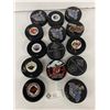 Image 1 : Lot of 14 Stanley Cup Playoffs Collectors Edition Hockey Pucks