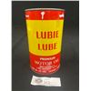 Image 1 : Vintage Calgary Alberta Hub Oil Company, Empty 1 Quart Lubie Lube Tin
