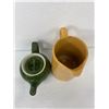 Image 3 : Vintage Teapot, Farmhouse Medalta Jugs, Double Egg Cups and Carnival Set
