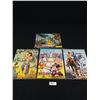 Image 1 : 4 1950's Frame Tray Inlay Picture Puzzles- 11" x 15"