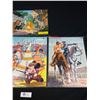 Image 3 : 4 1950's Frame Tray Inlay Picture Puzzles- 11" x 15"