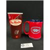 Image 1 : Lot of 2 Ceramic Mugs. 1 Tim Hortons and 1 Montreal Canadians