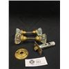 Image 2 : 2 Vintage Glass Handle Door Knobs