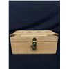 Image 2 : Hand Made Wooden Dove Tailed Box with Inner Shelf