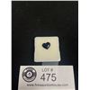 Image 1 : Dark Blue Sapphire 1.94 ct. Heart Cut- Opaque- Excellent Luster Madagascar- Untreated