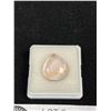 Image 2 : Ametrine (Amethyst & Citrine) 9.115 ct. 14.95 14.39 x 5.63 mm. Pear Cabochon -VVS- Brazil Untreated
