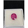 Image 2 : Ruby 2.845 ct. 9.85 x 7.79 x 3.81 mm. Oval Cut- VS- Madagascar- G.F.