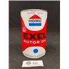 Image 1 : Empty 1 Quart Home Exel Motor Oil Tin