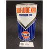 Image 1 : Empty Gulflube Motor Oil 1 Quart Tin
