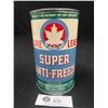 Image 1 : Very Rare Hard to Find Empty Maple Leaf Anti Freeze 1 Quart Tin
