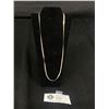 Image 1 : Fine Herring Bone Sterling Silver Necklace