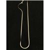Image 2 : Fine Herring Bone Sterling Silver Necklace