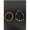 Image 3 : 6 Glass and Stone Bead Bracelets