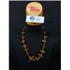 Image 1 : Beautiful Large Bead Genuine Amber Necklace