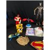 Image 2 : Collecetible Toy Lot of Figures. Hulk Superman Etc