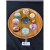 Image 1 : Nice Lot of Vintage Glass Paperweights