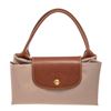 Image 7 : Longchamp Light Pink Nylon Convertible Medium Tote Bag