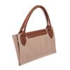 Image 9 : Longchamp Light Pink Nylon Convertible Medium Tote Bag