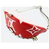 Image 3 : Louis Vuitton Red Multicolor Giant Monogram Canvas Leather Limited Edition Bum B