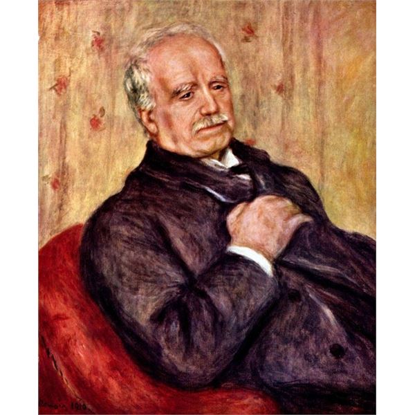 Renoir - Portrait Of Paul Durand Ruel