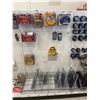 Image 1 : DISPLAY OF ASSORTED POWER SONIC DIAMOND BLADES, ROK SAW BLADES, POWER SONIC SAW BLADES, & FORSTNER