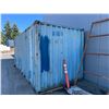 Image 2 : BLUE 20' 52,910 MAX CAPACITY INDUSTRIAL TRANSPORT CONTAINER WITH DUAL SWING REAR DOORS