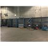 Image 1 : 7 BAYS OF BLUE 12' TALL  8' CROSSBAR 47" DEPTH ADJUSTABLE INDUSTRIAL PALLET RACKING