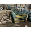 Image 3 : 15 - 9' TALL UPRIGHTS 48" DEPTH WITH APPROXIMATELY 50 8' 10" CROSSBARS AND ASSORTED PALLET RACKING