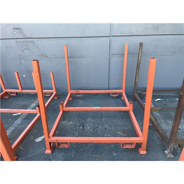 METAL 4 POST INDUSTRIAL FORKLIFT PRODUCT TRANSPORT PALLET