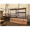 Image 1 : 6 BAYS OF BLUE ASSORTED INDUSTRIAL PALLET RACKING