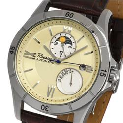 New Rousseau Mens Stainless Power Reserve Sport Watch Ret $2095 (WAT-096)