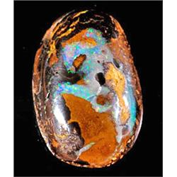 2.11ct RARE Lots of Green Brilliant Yowah Boulder Opal RETAIL $1350 (GEM-4931)