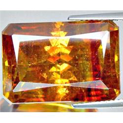 40.66ct VERY RARE Top Orange Sphalerite Unheated Gem CLEAR RETAIL $8550 (GEM-4972)