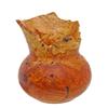 Image 2 : Afzelia Burl RARE Hand Carved Vase (DEC-211)