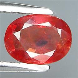 1.44ct VERY RARE  Oval Cut Orange Padparadsha Sapphire HI GRADE RETAIL $1650 (GEM-4341)