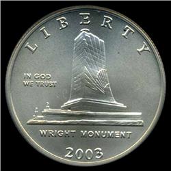 2003 First Flight 50 Cent Graded MS69 (COI-4039)