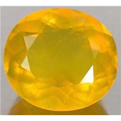 11.75ct RARE Fabulous Yellow Fire Opal Untreated RETAIL $1850 (GEM-4568)